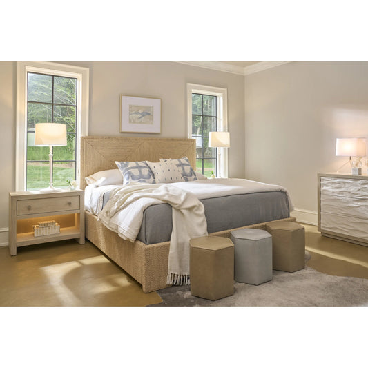 Oasis Abaca Woven Bed by Coastal Living by Universal Furniture in natural oak. Made from unique in a unique style.