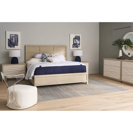 Oasis Dockside Panel Bed by Coastal Living by Universal Furniture in natural oak. Made from unique in a unique style.