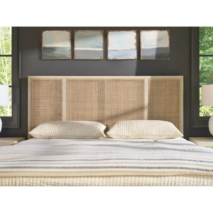 Oasis Bed by Coastal Living by Universal Furniture in natural oak. Made from unique in a rustic style.