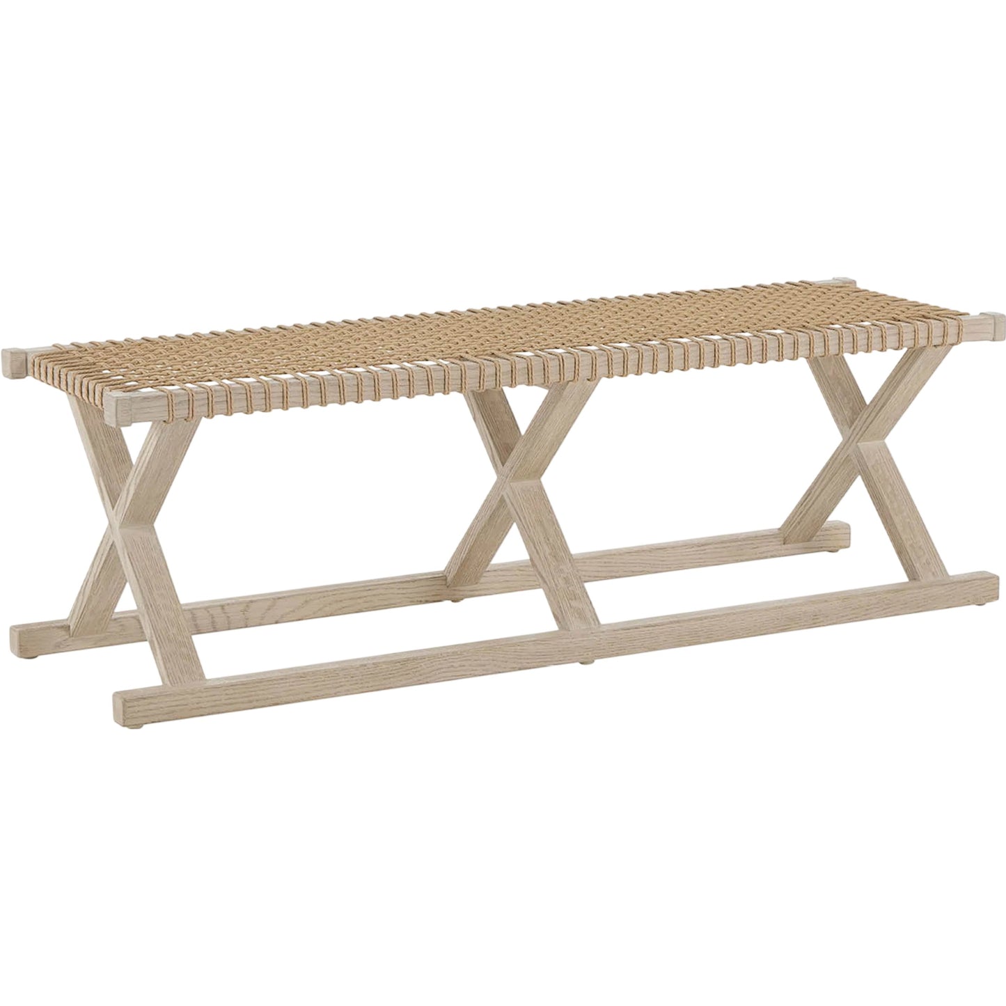 001 SI-2473069 | Primary Silo | Oasis Dockside Bench by Coastal Living by Universal Furniture in dockside natural tan oak. Made from unique in a rustic style.