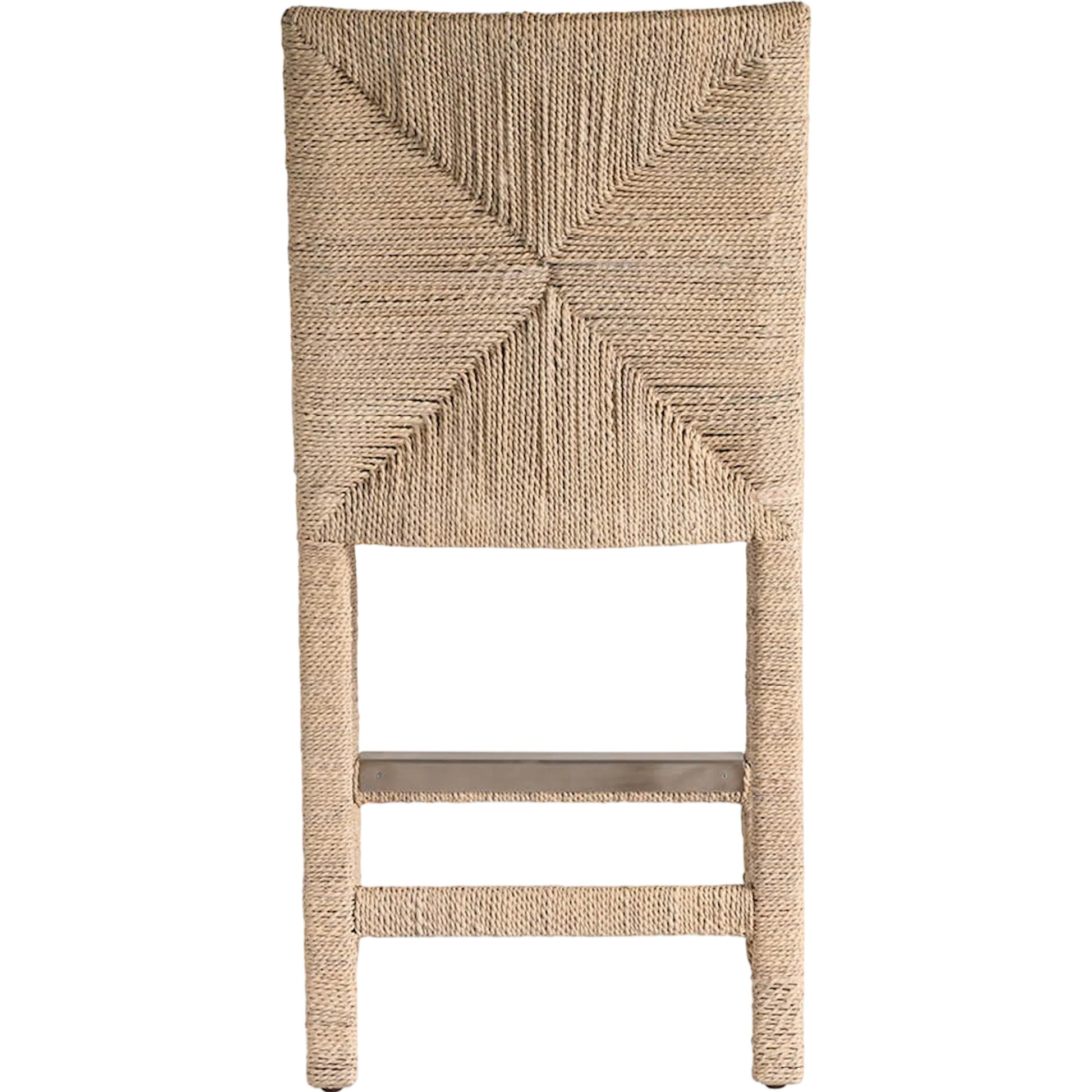 Oasis Abaca Counter Chair by Coastal Living by Universal Furniture in dockside natural tan oak. Made from unique in a rustic style.