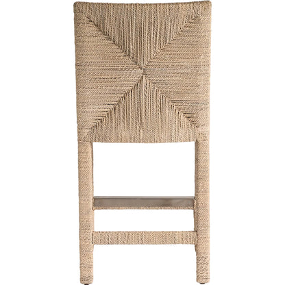 Oasis Abaca Counter Chair by Coastal Living by Universal Furniture in dockside natural tan oak. Made from unique in a rustic style.