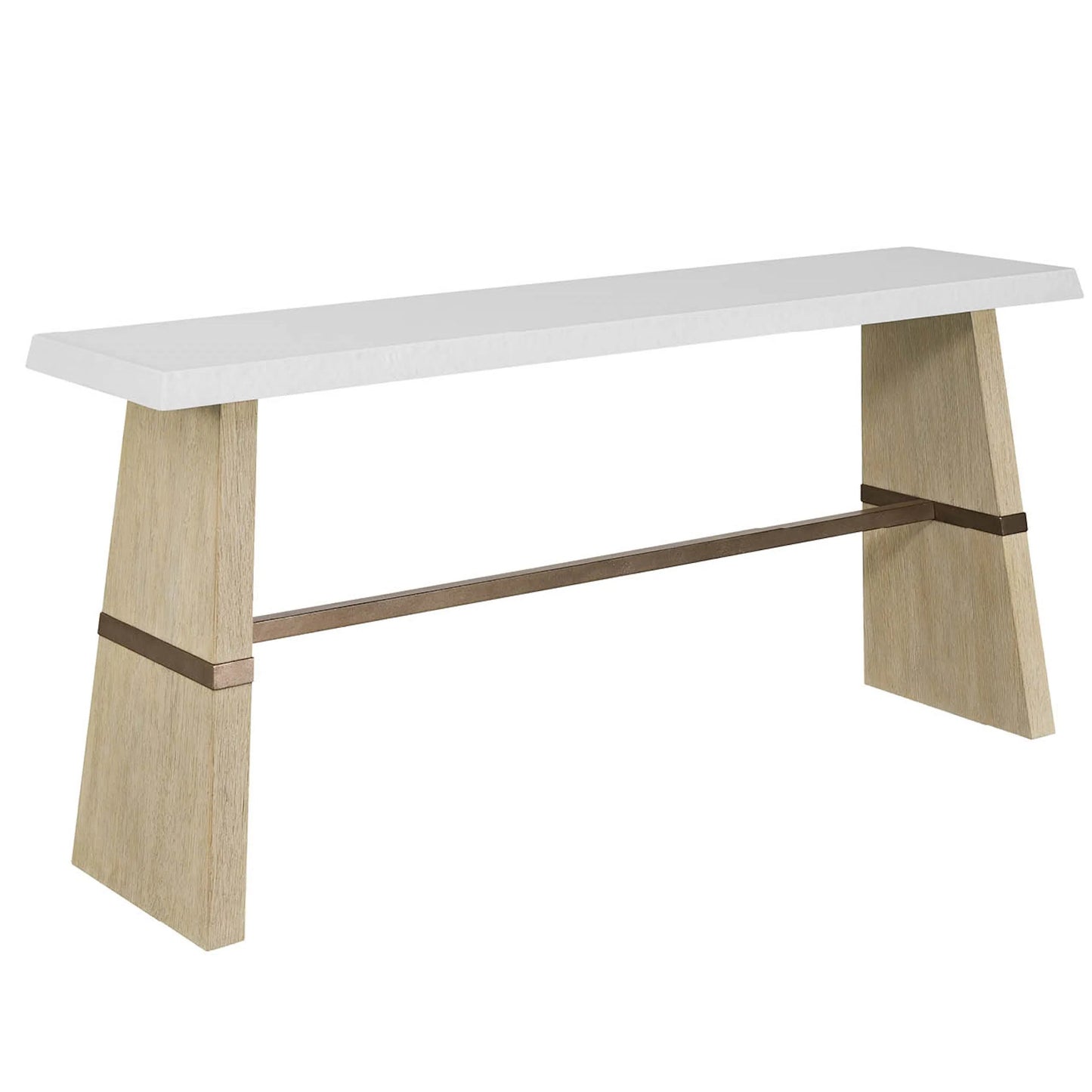001 SI-2473074 | Primary Silo | Oasis Dockside Console Table by Coastal Living by Universal Furniture in dockside tan. Made from unique in a transitional style.