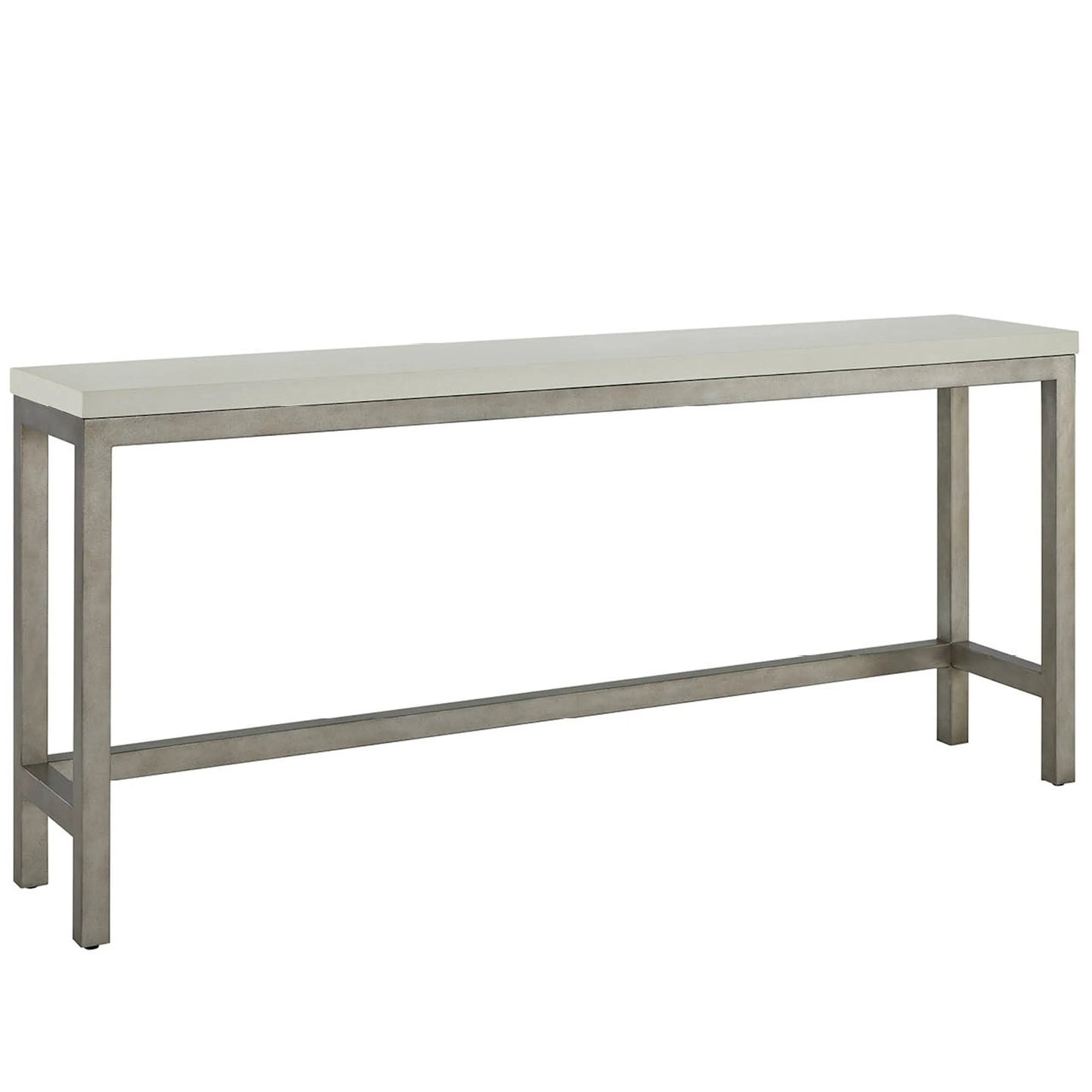 003 SI-2473053 | Additional Silo | Oasis Console with Stools by Coastal Living by Universal Furniture in antique nickel. Made from 92% polyester, 8% linen in a transitional style.