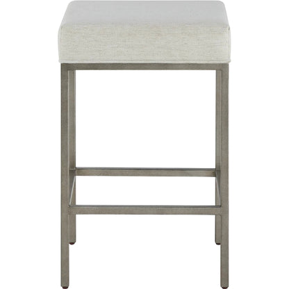 Oasis Console Stool by Coastal Living by Universal Furniture in dockside natural tan oak. Made from 92% polyester, 8% linen in a transitional style.