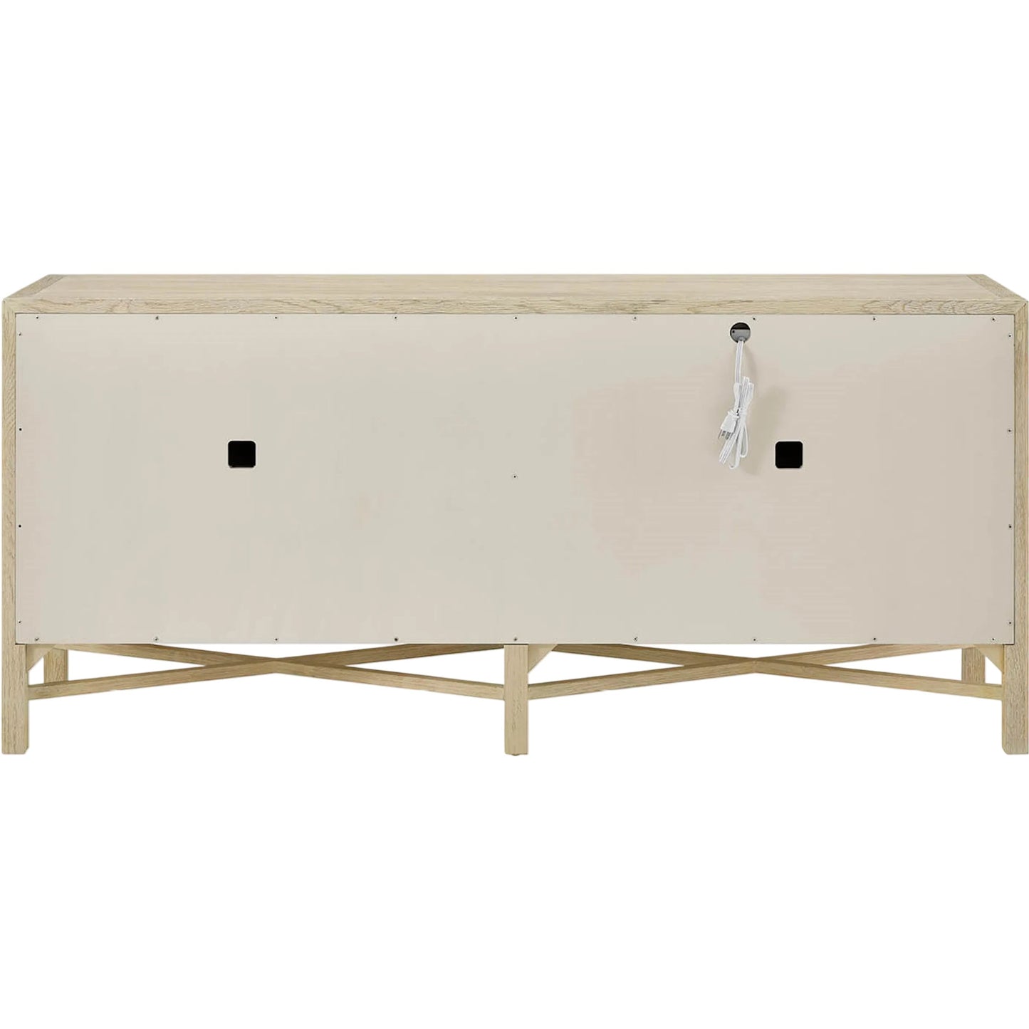 002 SI-2473075 | Additional Silo | Oasis Dockside Credenza by Coastal Living by Universal Furniture in dockside natural tan oak. Made from unique in a rustic style.