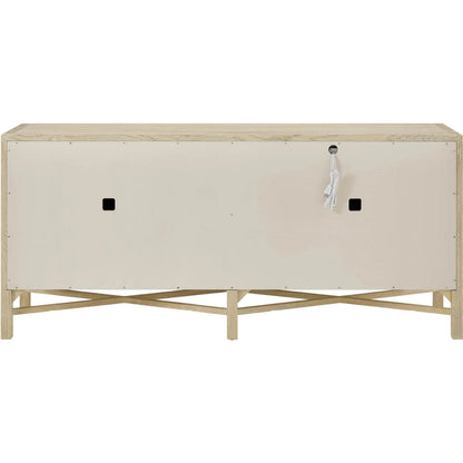 Oasis Dockside Credenza by Coastal Living by Universal Furniture in dockside natural tan oak. Made from unique in a rustic style.