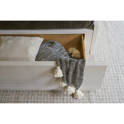 Oasis Shoreline Panel Storage Bed by Coastal Living by Universal Furniture in white pine. Made from unique in a transitional style.