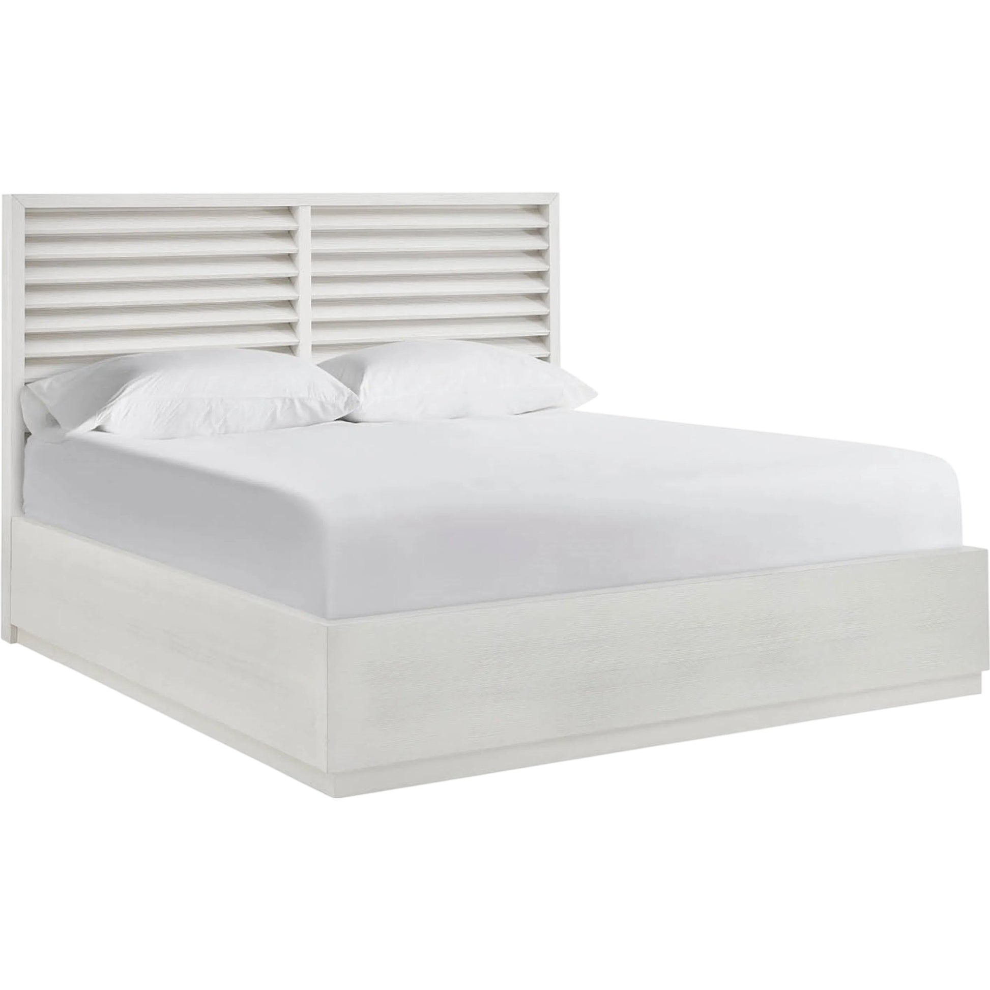 Oasis Shoreline Panel Bed by Coastal Living by Universal Furniture in white pine. Made from unique in a transitional style.