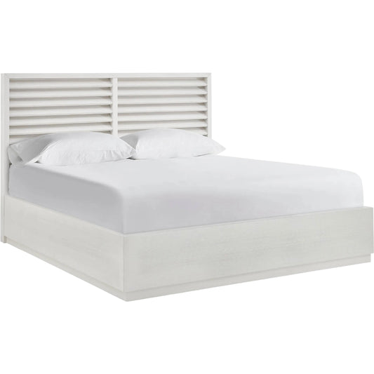 Oasis Shoreline Panel Bed by Coastal Living by Universal Furniture in white pine. Made from unique in a unique style.