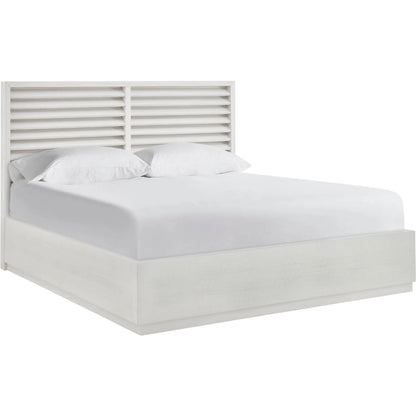 Oasis Shoreline Panel Storage Bed by Coastal Living by Universal Furniture in white pine. Made from unique in a transitional style.