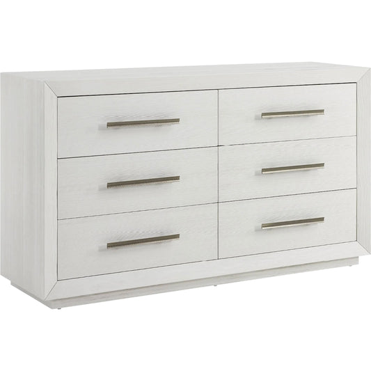 Oasis Shoreline 6-Drawer Dresser by Coastal Living by Universal Furniture in shoreline white. Made from unique in a unique style.
