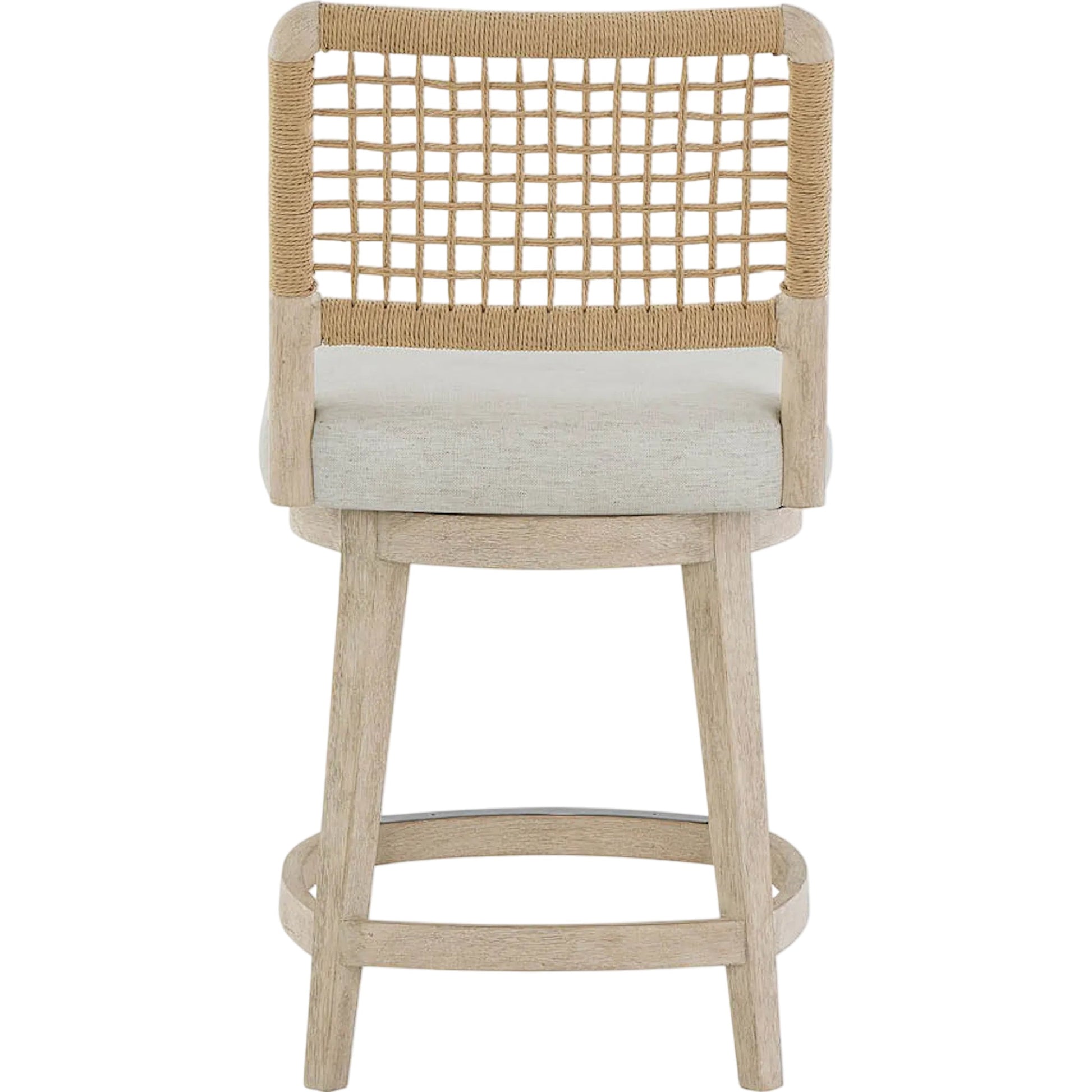 Oasis Dockside Swivel Counter Stool by Coastal Living by Universal Furniture in dockside natural tan oak. Made from unique in a rustic style.
