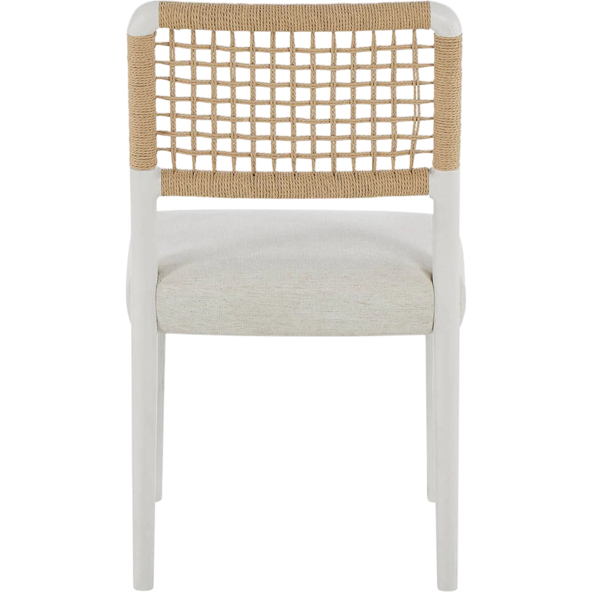 Oasis Shoreline Chair (Set of 2) by Coastal Living by Universal Furniture in shoreline white. Made from 92% polyester, 8% linen in a rustic style.