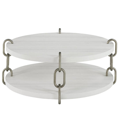Oasis Shoreline Cocktail Table by Coastal Living by Universal Furniture in shoreline white. Made from unique in a modern style.