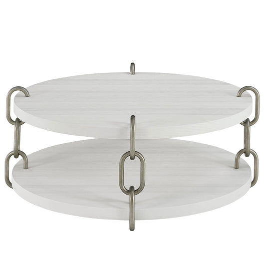 Oasis Shoreline Cocktail Table by Coastal Living by Universal Furniture in shoreline white. Made from unique in a unique style.