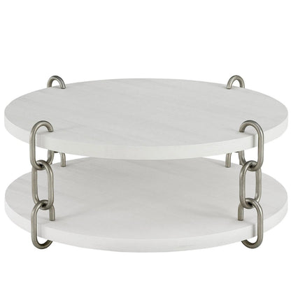 Oasis Shoreline Cocktail Table by Coastal Living by Universal Furniture in shoreline white. Made from unique in a modern style.