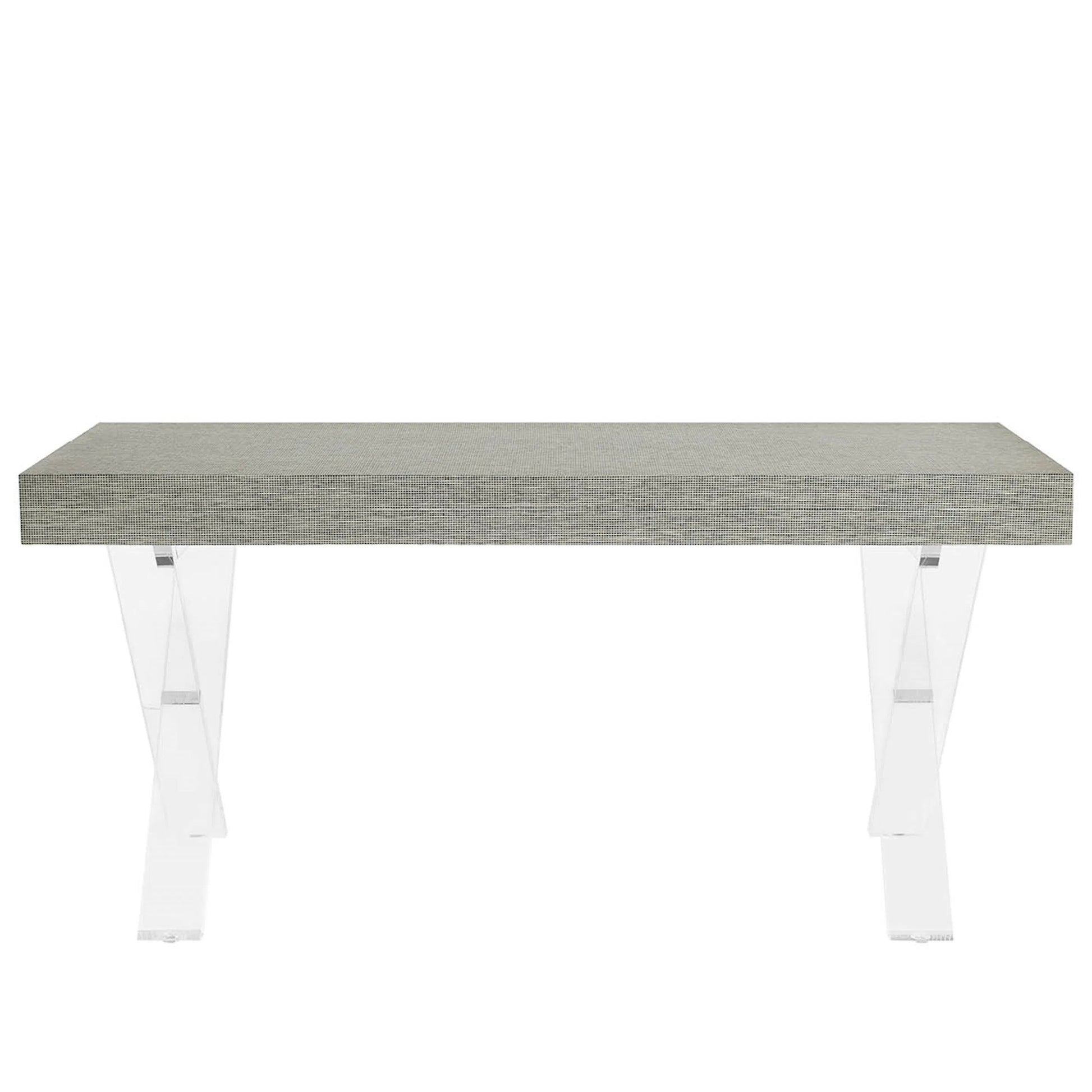 Oasis Seascape Writing Desk by Coastal Living by Universal Furniture in seascape blue. Made from unique in a transitional style.