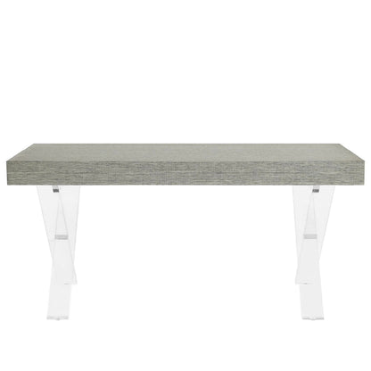 Oasis Seascape Writing Desk by Coastal Living by Universal Furniture in seascape blue. Made from unique in a transitional style.