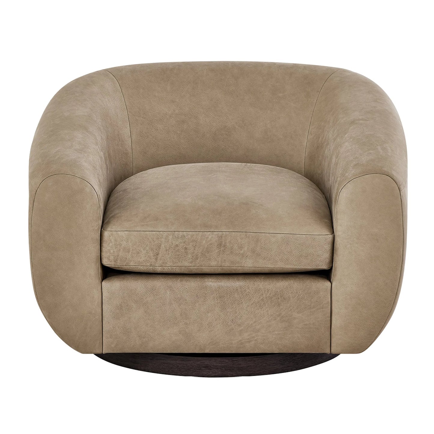 000 SI-2472978 | Additional Silo | Fitz Swivel Chair by Universal Furniture in vail toffee leather. Made from 100% leather in a transitional style.