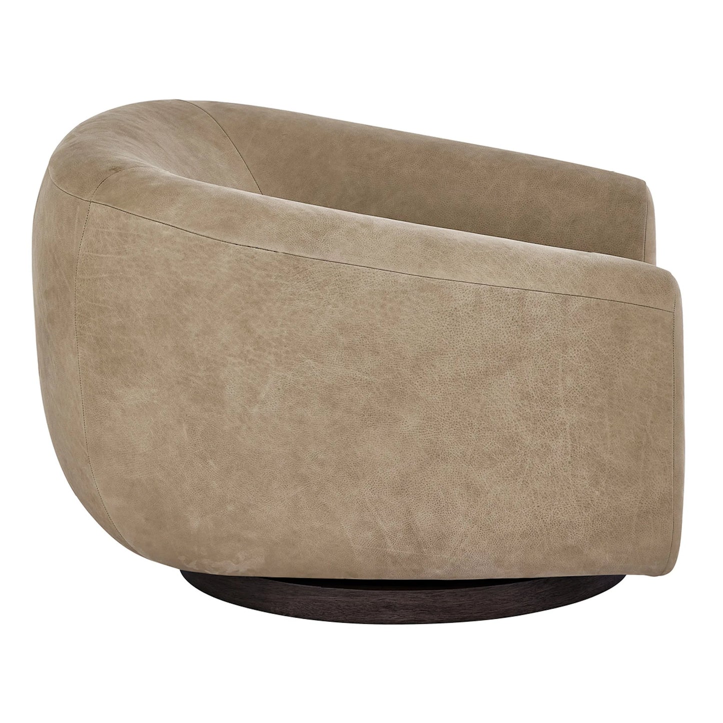 002 SI-2472978 | Additional Silo | Fitz Swivel Chair by Universal Furniture in vail toffee leather. Made from 100% leather in a transitional style.