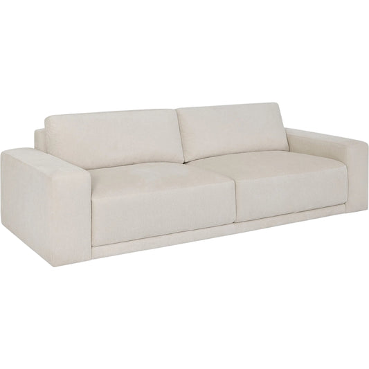 Mercer Sofa by Universal Furniture in plushtone parchment. Made from 100% polyester in a unique style.