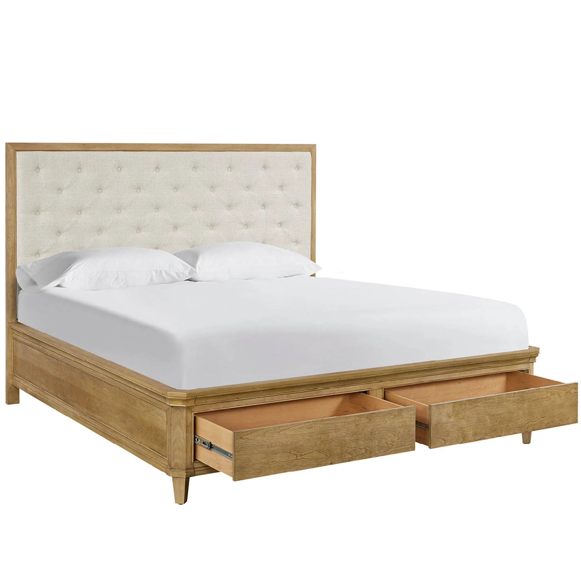 Birchhaven Brindle Upholstered Storage Bed by Universal Furniture in natural. Made from unique in a unique style.