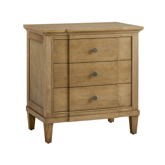 004 SI-2627603 | Primary Silo | Birchhaven Brindle 3-Drawer Nightstand by Universal Furniture in natural. Made from unique in a unique style.