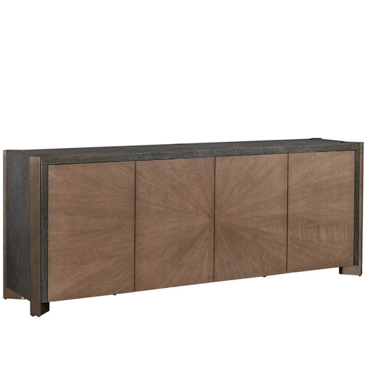 Modern Veil Credenza by Universal Furniture in veil, mist. Made from unique in a unique style.