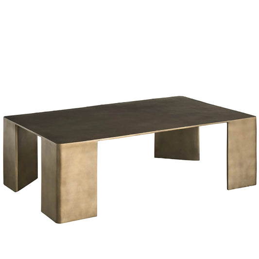 Modern Eclipse Cocktail Table by Universal Furniture in bronze, black. Made from unique in a unique style.
