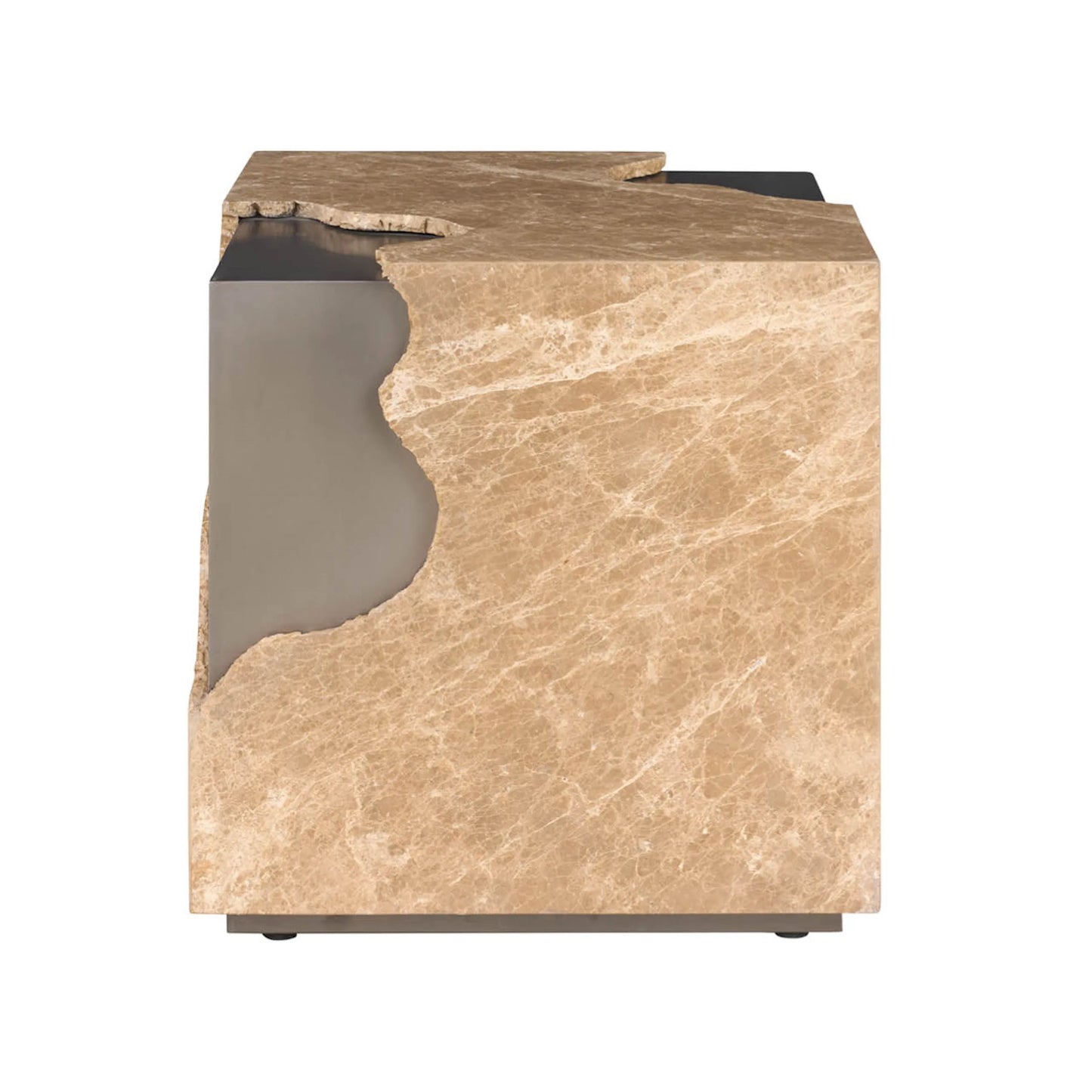 001 SI-2627667 | Additional Silo | Modern Mirage End Table by Universal Furniture in stone, metal. Made from unique in a unique style.