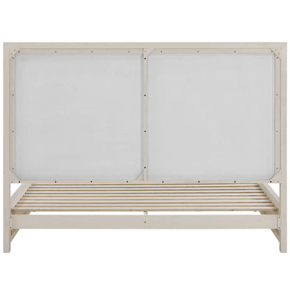 Modern Mist Panel Bed by Universal Furniture in natural. Made from unique in a unique style.