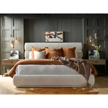 Modern Horizon Bed by Universal Furniture in mist. Made from unique in a unique style.