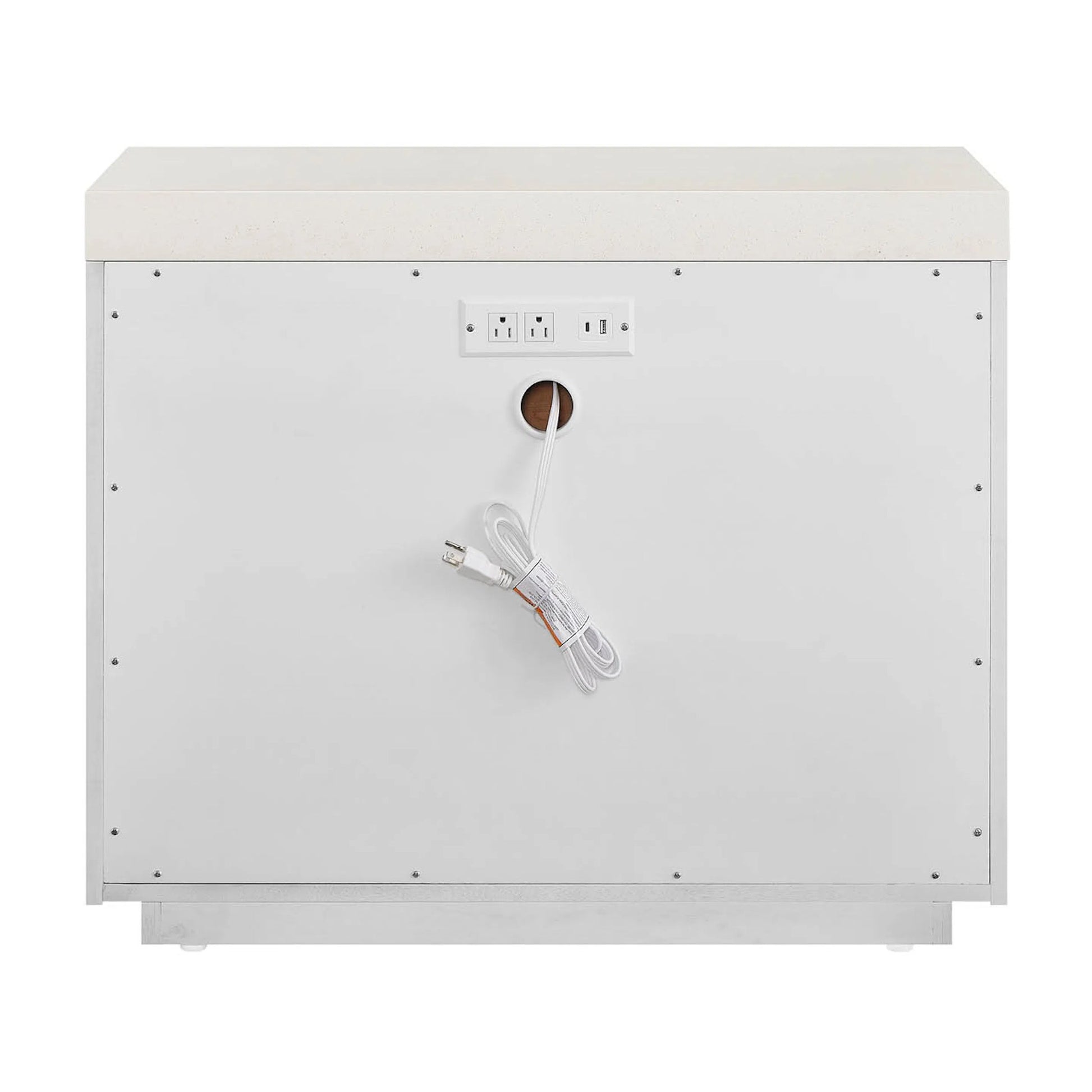 Modern Quartz Nightstand by Universal Furniture in mist. Made from unique in a unique style.