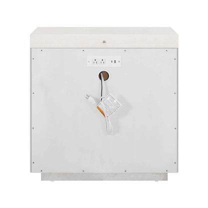 Modern Quartz 1-Drawer Nightstand by Universal Furniture in mist. Made from unique in a unique style.