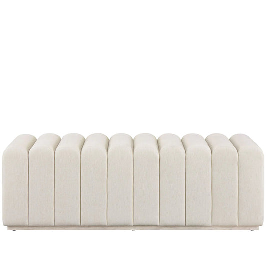 002 SI-2627703 | Primary Silo | Modern Strata Bench by Universal Furniture in natural. Made from 97% poly, 3% linen. in a unique style.