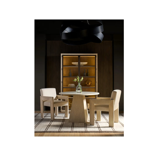 Modern Quartz Dining Table by Universal Furniture in mist, quartz. Made from unique in a unique style.