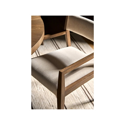 Modern Haze Arm Chair by Universal Furniture in haze. Made from 97% poly, 3% linen. in a unique style.