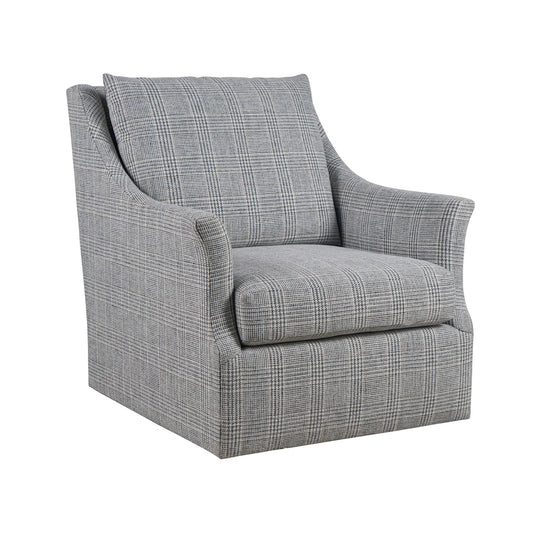 000 SI-2627723 | Primary Silo | Universal Upholstery Henri Swivel Chair by Universal Furniture in glenpark slate. Made from unique in a unique style.