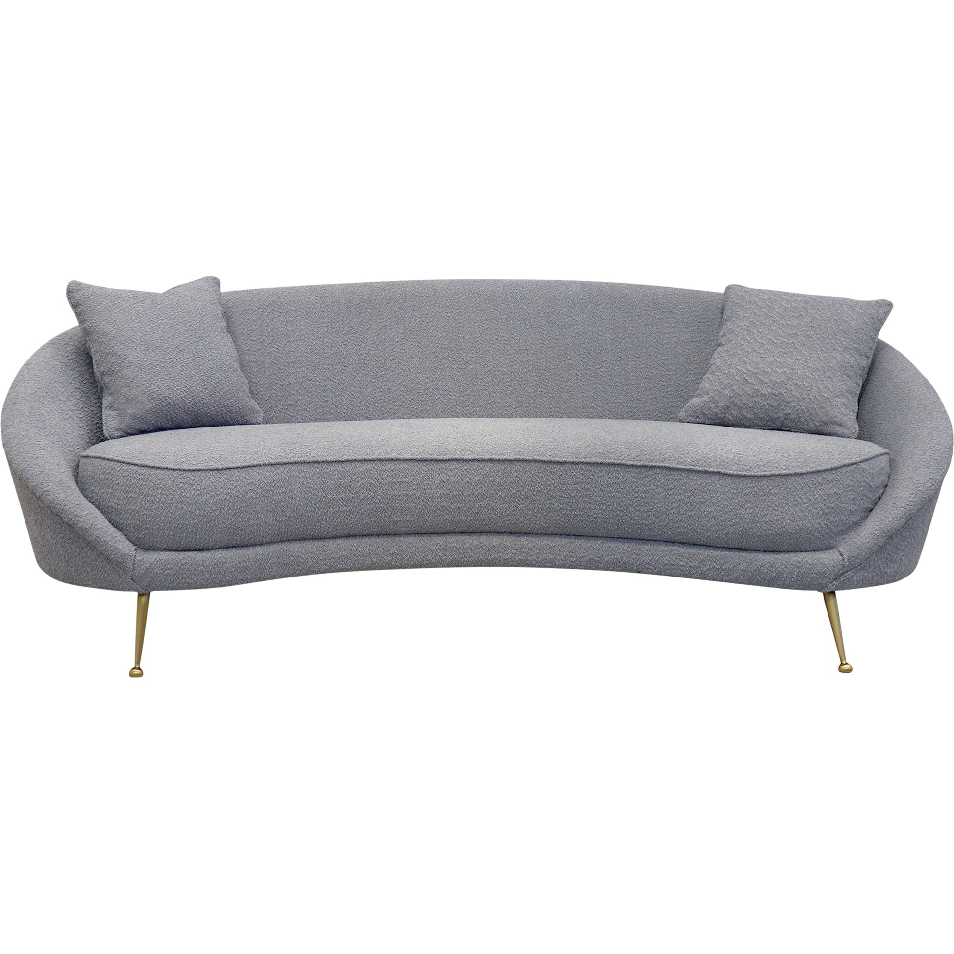 Luna Sofa by Pasargad Home. Made from polyester fabric in a modern style.