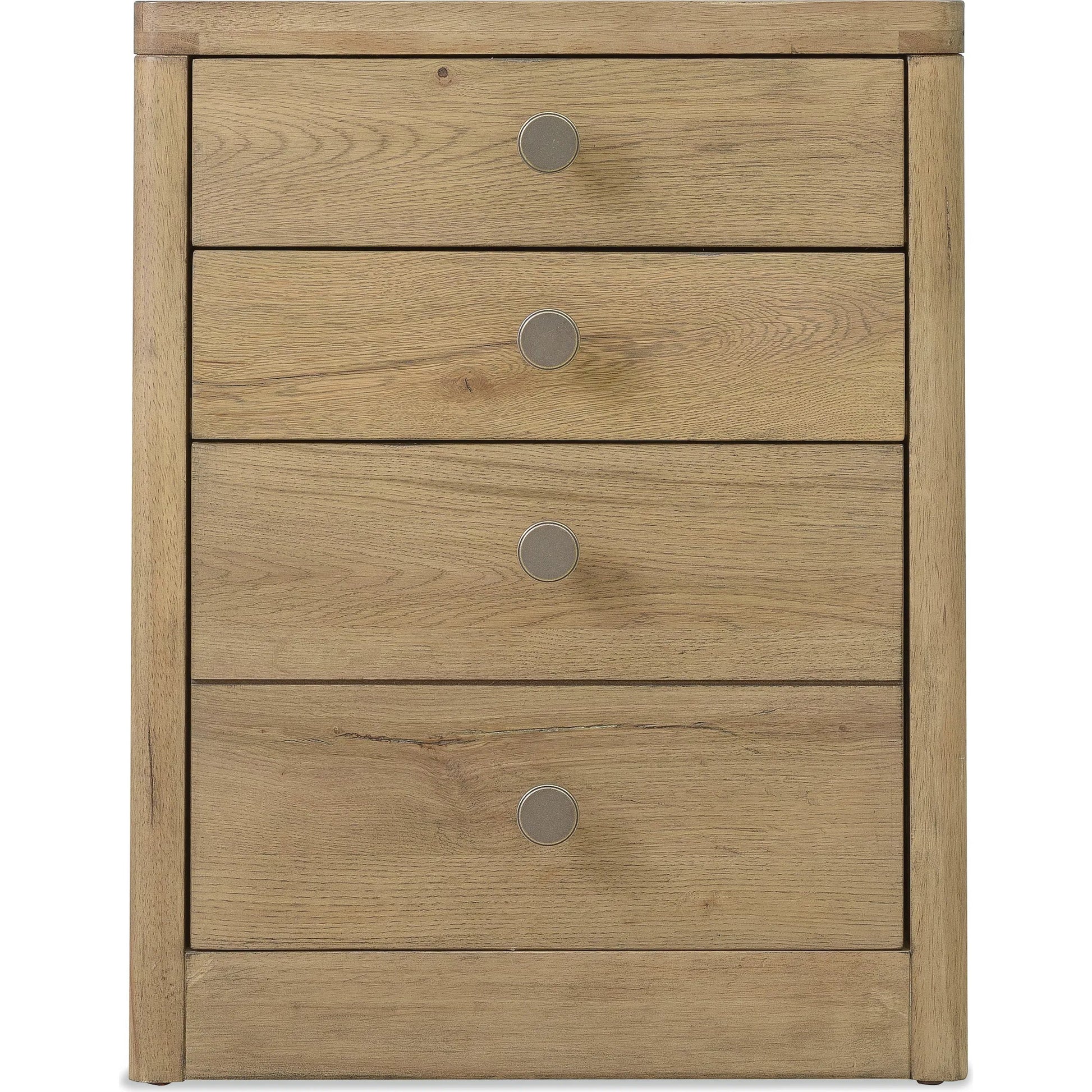 Kalamazoo Mobile File by Hooker Furniture in medium wood and aged oak. Made from white oak veneers in a transitional style.