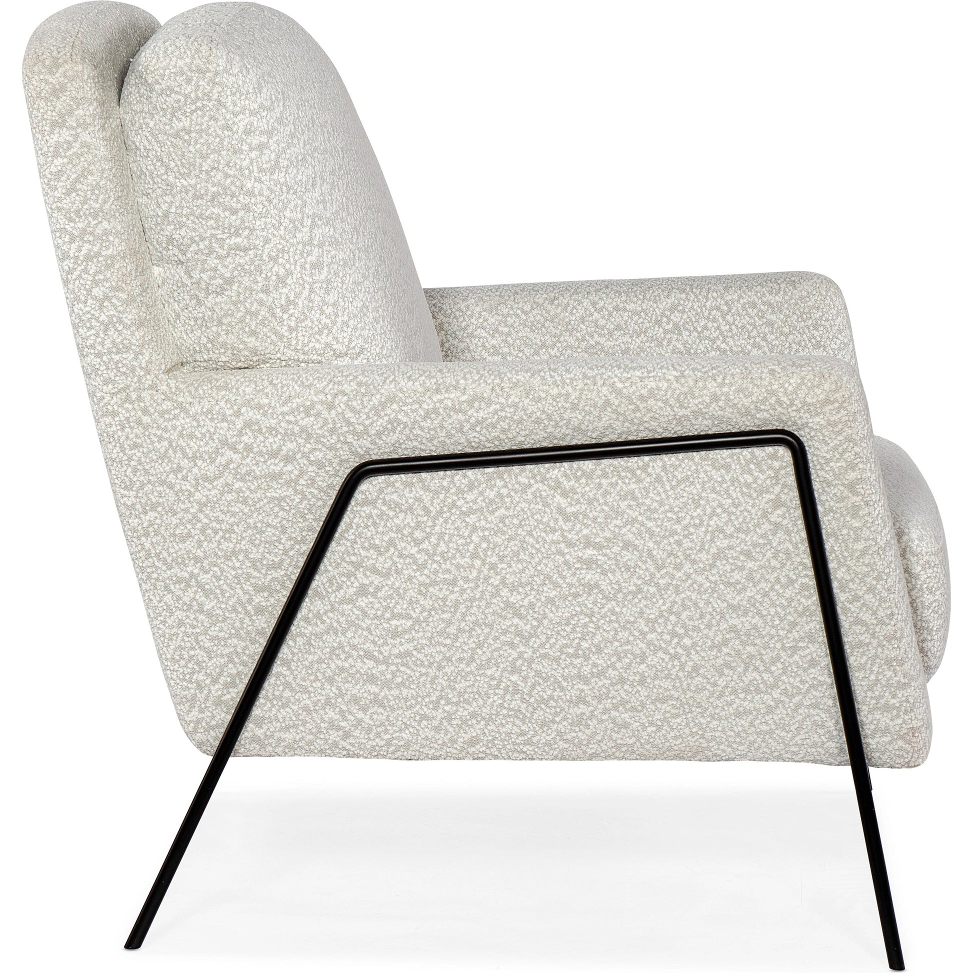 Amette Metal Frame Club Chair by Hooker Furniture. Made from unique in a modern style.