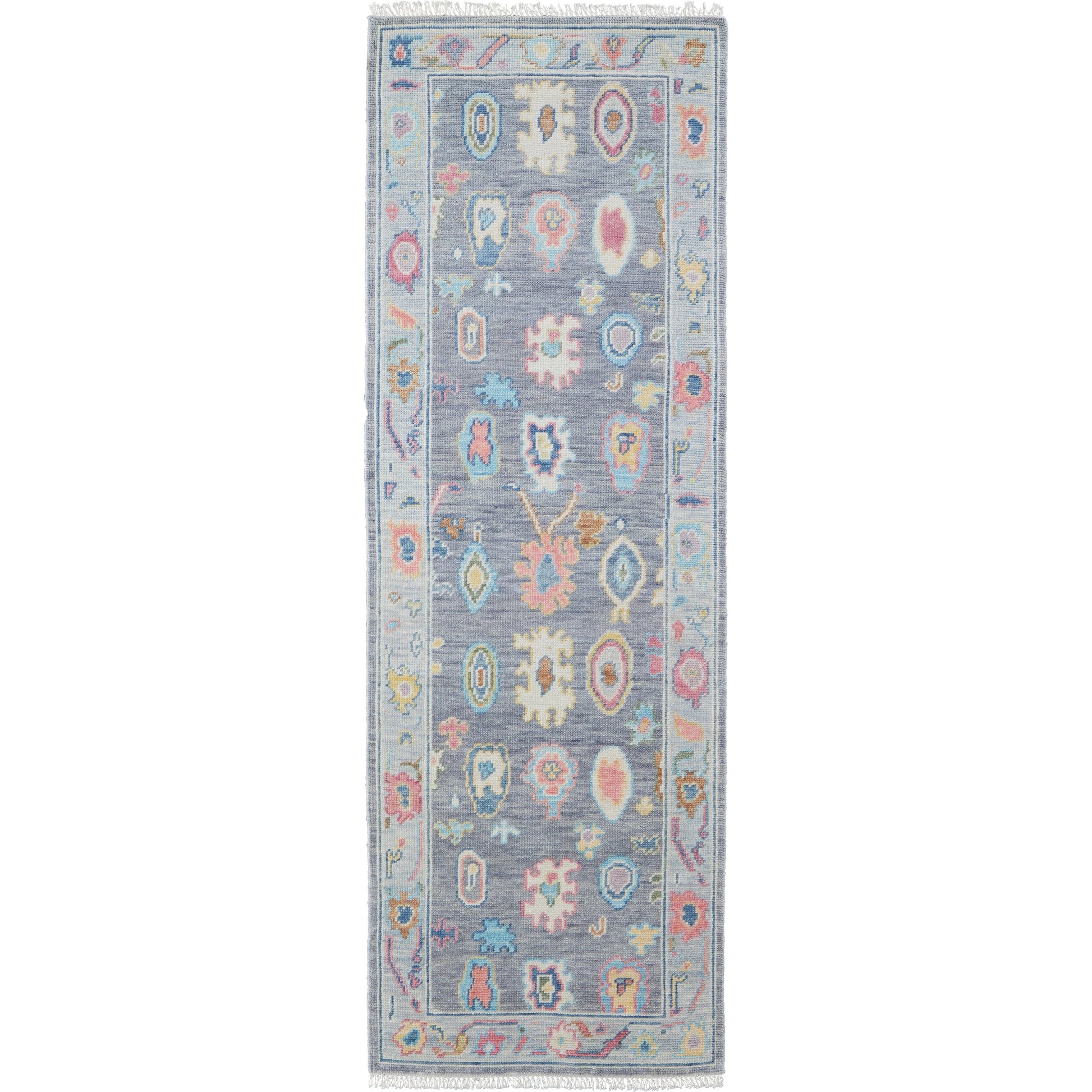 Karina Traditional Persian Rug - 6792F by Feizy in blue, gray, red. Made from wool in a unique style.