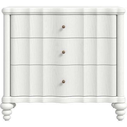 Haven Nightstand by A.R.T. Furniture. Made from parawood solids, oak veneer in a transitional style.