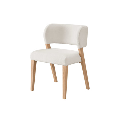 Nomad Prier Side Chair (Set of 2) by Universal Furniture in canberra ivory and white oak. Made from 97% polyester, 3% acrylic in a modern style.