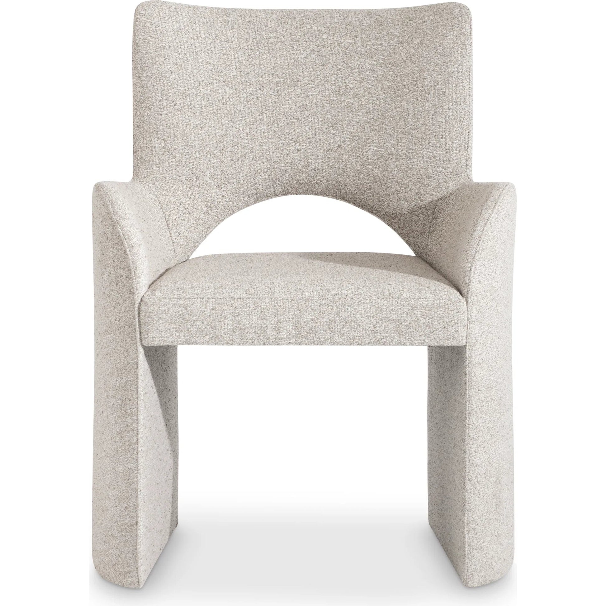 Loggia Shelter Back Arm Chair by Bernhardt in beige. Made from fabric in a transitional style.