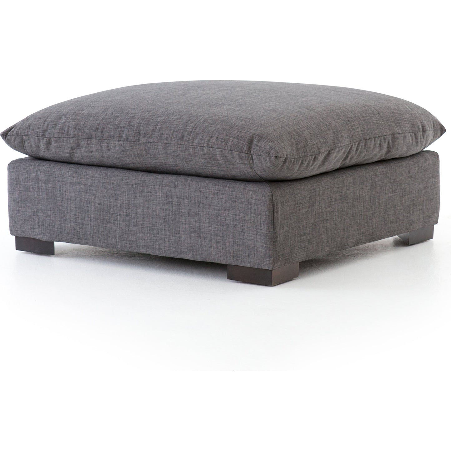 004 SI-1717212 | Additional Silo | Westwood Sectional Ottoman by Four Hands in bennett charcoal. Made from 100% polyester, solid banak, pine plywood in a modern style.