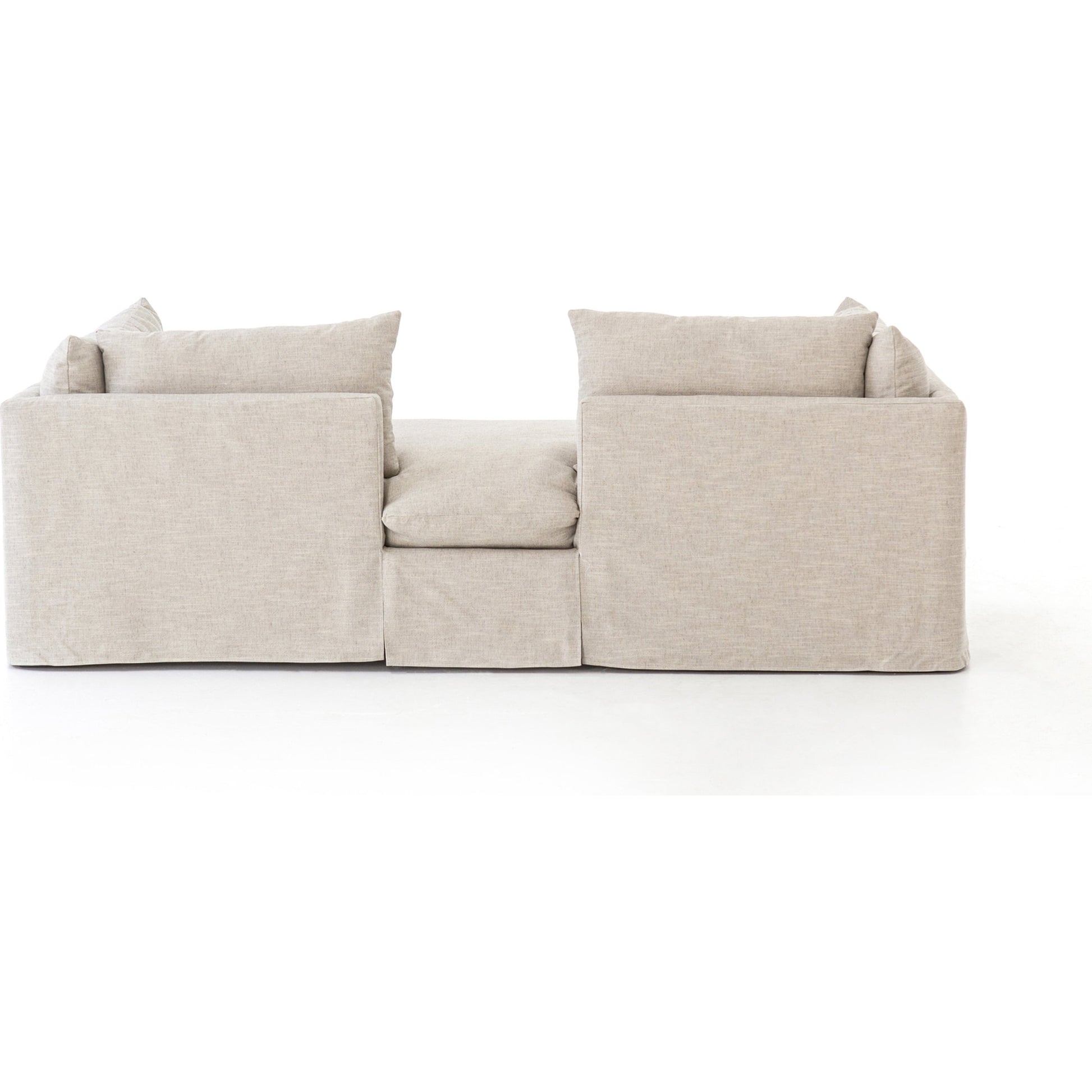 Habitat Slipcover Chaise by Four Hands. Made from unique in a modern style.