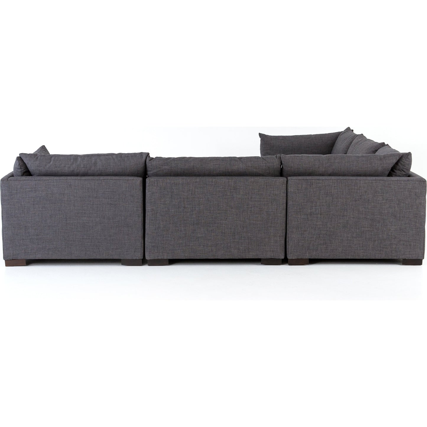 006 SI-1717193 | Additional Silo | Westwood 5-Piece Sectional by Four Hands. Made from 100% polyester, solid banak, solid pine in a modern style.