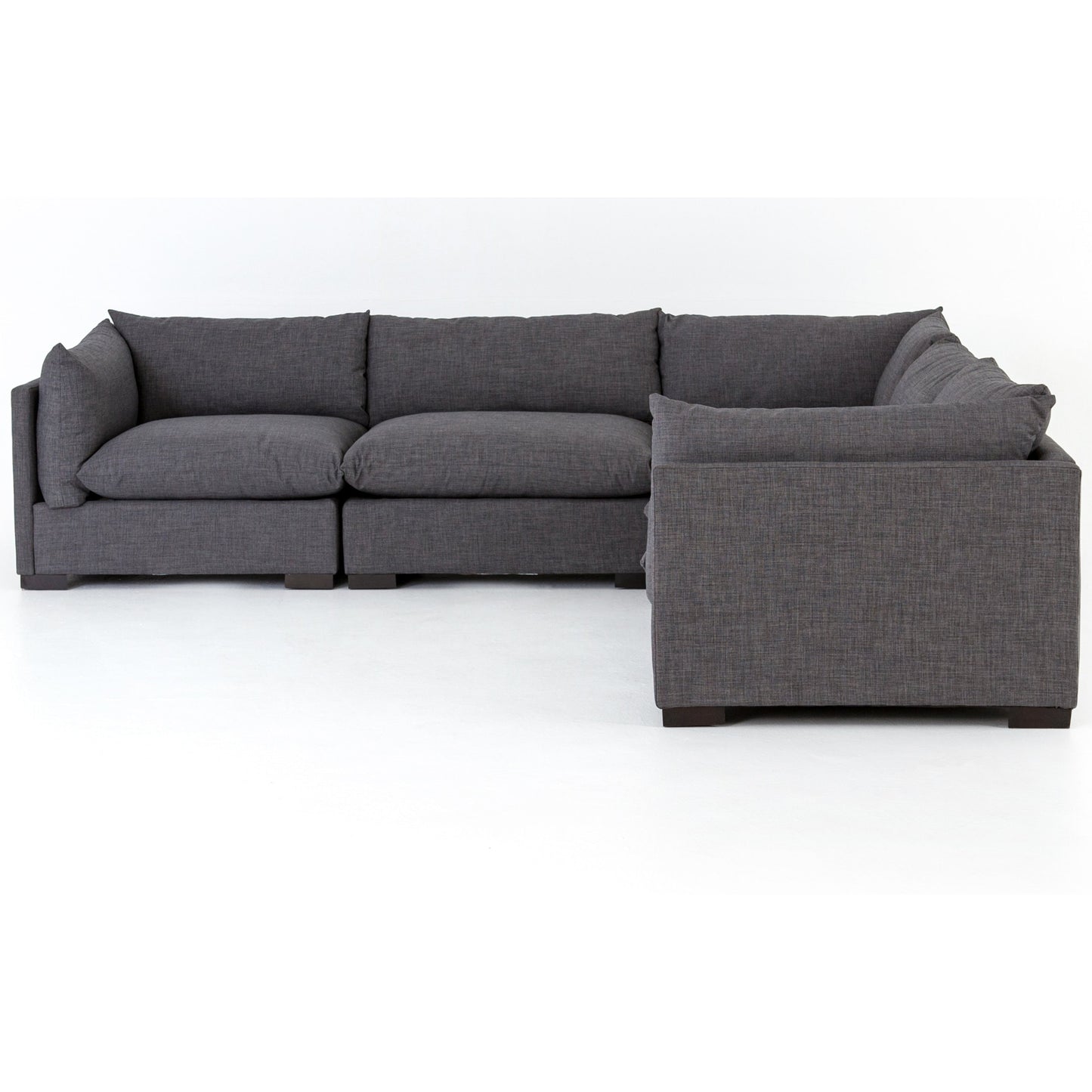 005 SI-1717193 | Additional Silo | Westwood 5-Piece Sectional by Four Hands. Made from 100% polyester, solid banak, solid pine in a modern style.